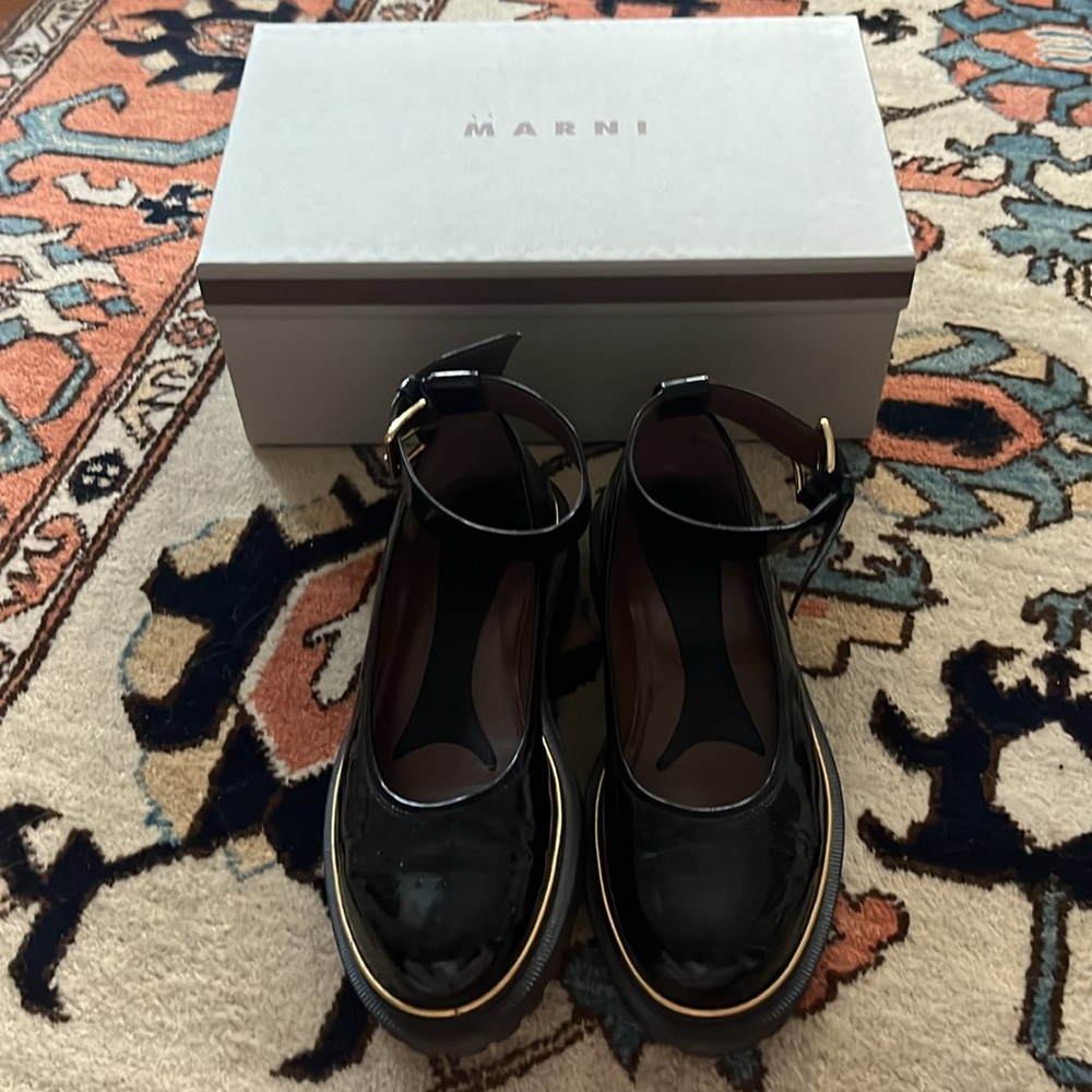 Marni Flat Round Toe Shoe